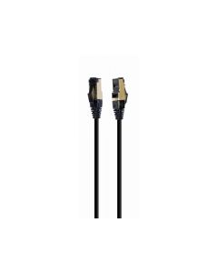 CableXpert CAT8 Patch Cable (LSZH), 0,25 Meter - PP8-LSZHCU-BK-0.25M