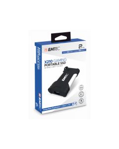 Emtec external SSD X210G Gaming 2TB - USB 3.2 + USB-C