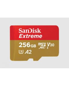 SanDisk MicroSDXC Extreme 256GB - SDSQXAV-256G-GN6MA