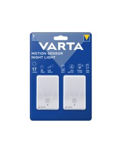 Varta LED Taschenlampe Motion Sensor, 2Pack, inkl. 3x Battery Alkaline AAA
