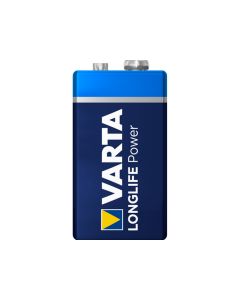 Varta Battery Alkaline, E-Block, 6LR61, 9V Longlife Power, Blister (2-Pack)