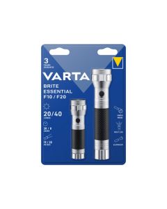 Varta LED Taschenlampe Brite Essential Twinpack - 15608 + 15618