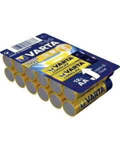 Varta Pack de 12 piles Alkaline, Mignon, AA, LR06, 1.5V - Longlife