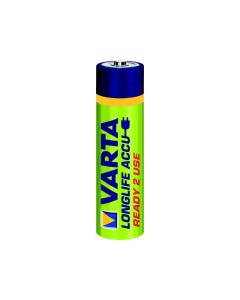 Varta Akku Micro, AAA, HR03, 1.2V/800mAh - Boîte de vente au détail Accu Power  (Pack de 10)