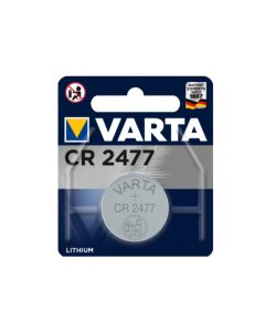 Varta Battery Lithium, Knopfzelle, CR2477, 3V , Retail Blister (1-Pack)