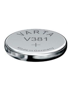Varta Batterie Silver Oxide, Knopfzelle, 381, SR55, 1.55V Retail (10-Pack)