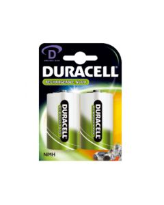 Duracell Pile rechargeable  NiMH LR20 (D) 1,2V 3000mAh (lot de 2)