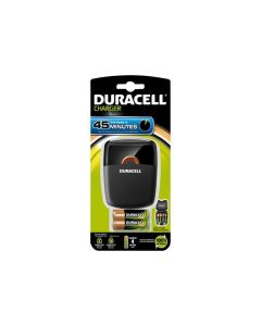 Duracell Chargeur rapide universel pour piles CEF27, AA/AAA avec 2 piles chacune