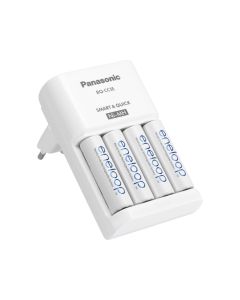 Panasonic Chargeur universel BQ CC55, AA/AAA avec piles, 4x AA 2000mAh