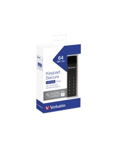 Verbatim USB 3.0 Stick 64GB, Secure, Keypad - Retail