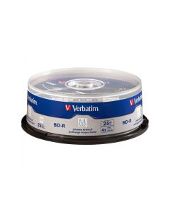 Verbatim M-DISC BD-R 25GB/1-4x Cakebox (25 Disc) - Archivmedium