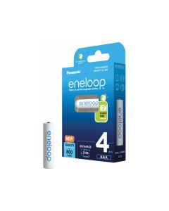 Panasonic Akku NiMH, Micro, AAA, HR03, 1.2V/800mAh Eneloop Blister (Pack de 4)
