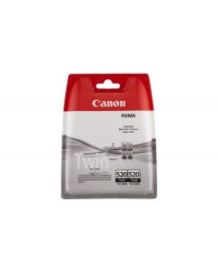 Canon Tinten Doppelpack PGI-520BK 19ml Black - 2932B012