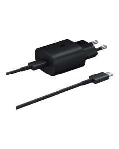 Samsung Galaxy Fast Travel Charger USB Type C 25W 1m Black EP-TA800XBEGWW