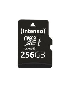Intenso memory card microSDXC UHS-I Performance 256 GB + adapter CL 10