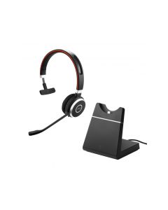 Jabra Evolve 65 SE Casque avec support Link380a UC Mono 6593-833-499