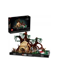 LEGO Star Wars - Diorama de l?entraînement Jedi sur Dagobah (75330)