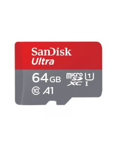 SanDisk Ultra 64GB microSDXC 140MB/s+SD Adapter SDSQUAB-064G-GN6I