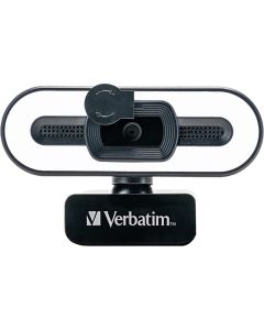Verbatim Webcam mit Mikro+Licht AWC-02 Full HD 1080p Autof retail 49579