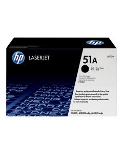 HP LaserJet 51A Schwarz Original Tonerkartusche 6500 Seiten Schwarz Q7551A