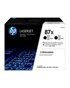 HP Cartridge No.87X Black 2 Stück - CF287XD