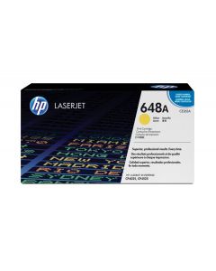 HP Cartridge No.648A Yellow - 1 Stück für Laserjet - CE262A