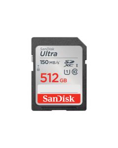 SanDisk Ultra 512GB SDXC 150MB/s Extended Capacity SDSDUNC-512G-GN6IN