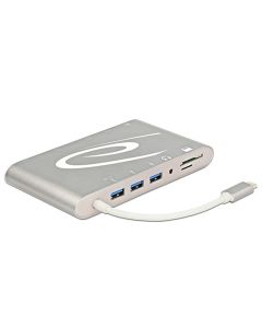 Delock USB Dockingstation Type-C 3.5mm HDMI Mini Displayport 87298