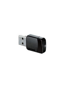 D-Link Sans fil - USB - WLAN - Wi-Fi 5 (802.11ac) - Noir DWA-171