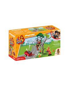 Playmobil Duck on Call - Pompier et chat (70917)