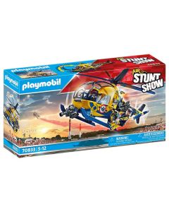 Playmobil Stuntshow - Filmcrew-Helikopter (70833)
