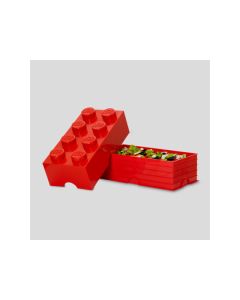 LEGO Brique de rangement 8 plots rouge (40041730)