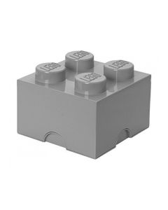LEGO Brique de rangement 4 plots gris (40031740)
