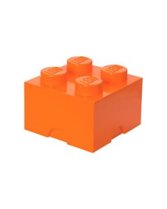 LEGO Brique de rangement 4 plots orange (40031760)