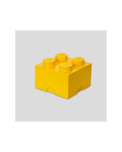 LEGO Brique de rangement 4 plots jaune (40031732)