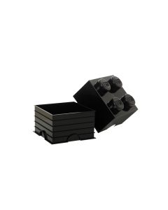 LEGO Brique de rangement 4 plots noir (40031733)