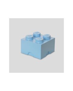 LEGO Brique de rangement 4 plots bleu clair (40031736)