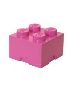 LEGO Brique de rangement 4 plots pink (40031739)