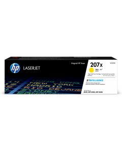 HP 207X LaserJet Toner Cartridge 3150 Pages Yellow W2212X