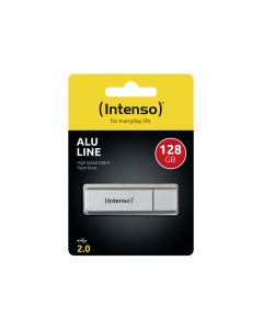 Intenso USB Flash Drive Alu Line 128 Go Argent (3521496)