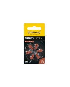 Intenso hearing aid battery Energy Ultra A312 PR41 (7504436) - 6 pieces