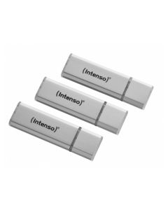 Intenso USB Flash Drive Alu Line 16 Go Argent (3421473) pack triple