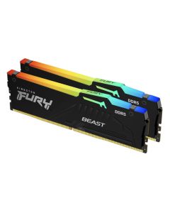 Kingston Fury Beast RGB Kit 2x8GB DDR5 6000MT/s CL36 DIMM KF560C36BBEAK2-16