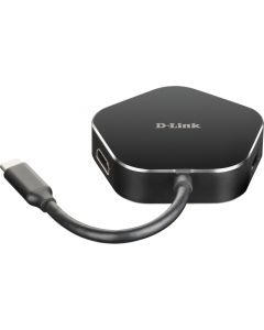 D-Link 4 In 1 USB-C Hub mit HDMI/USB-C Ladeanschluss DUB-M420