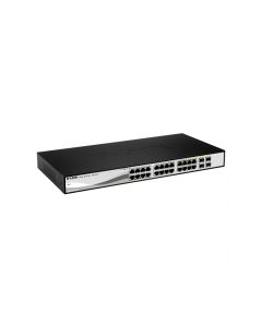 D-Link Switch 24 Port 4 x Shared SFP Glasfaser LWL DGS-1210-24/E