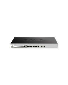 D-Link Smart Switch 8 x 10GBase-T + 2 x SFP+ Rack-Einbau 1U DXS-1210-10TS/E