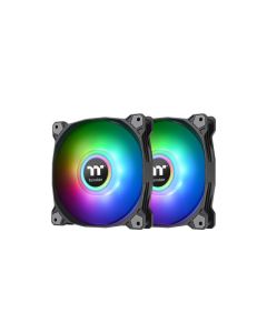 Thermaltake PC- Gehäuselüfter PURE Duo 14 ARGB Sync -2St - CL-F116-PL14SW-A
