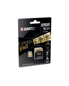 Emtec memory card microSDXC 256GB SpeedIN PRO CL10 100MB/s FullHD 4K