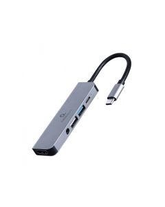 CableXpert USB Typ-C Multi-Port-Adapter - A-CM-COMBO5-02