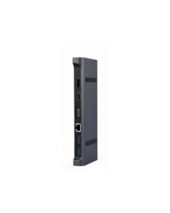 CableXpert USB Typ-C Kombi-Adapter (Hub + HDMI + PD + LAN) - A-CM-COMBO9-02